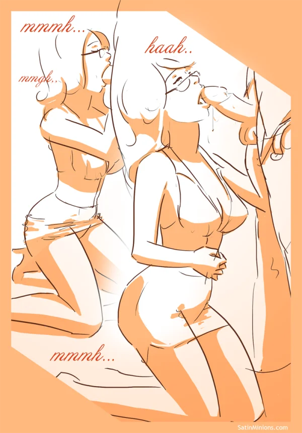 Cover: sketchy classroom scene under the Crank Call title, Satin Minions comic.